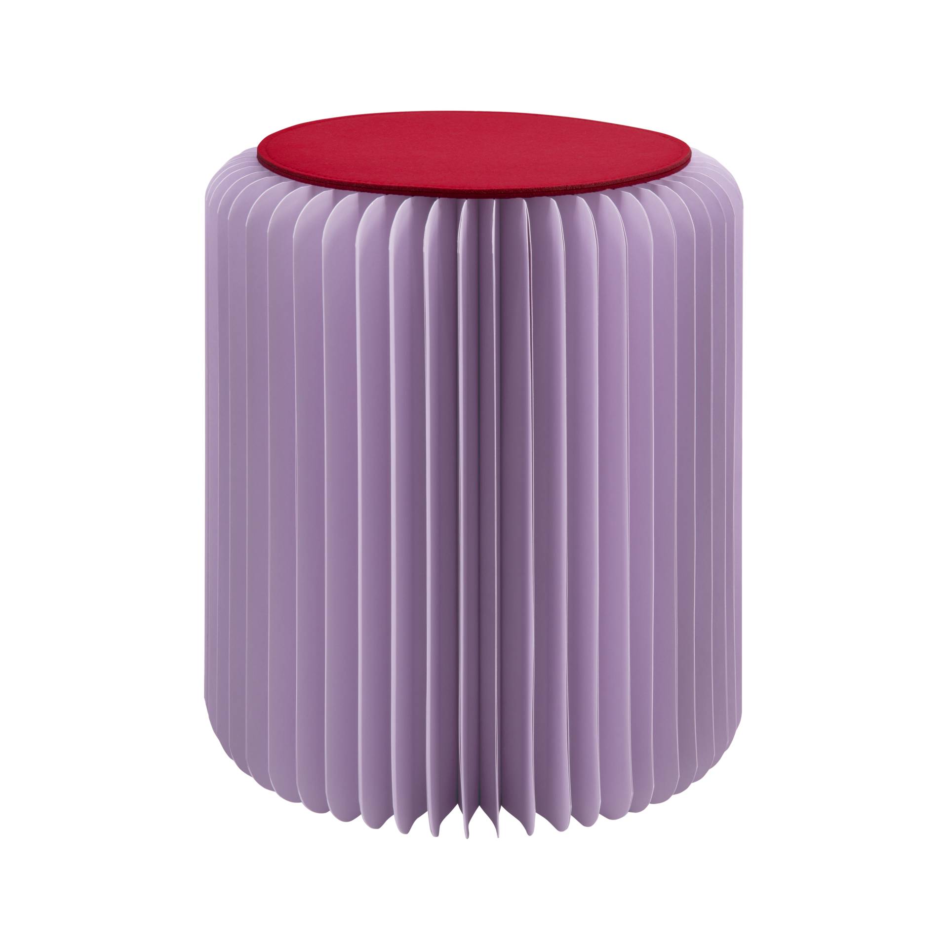 Papierhocker Papillon 'lilac' von REMEMBER®