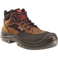 Sicherheitsstiefel Sherpa Gr.38 braun/rot S3 EN20345 Leder von REMISBERG