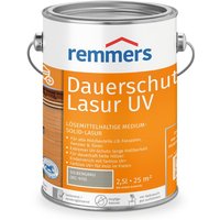 Dauerschutz-Lasur uv silbergrau, 2,5 Liter, Holz UV-Schutz für außen, auch für helle Farbtöne und farblos uv+, blockfest, wetterbeständig von REMMERS