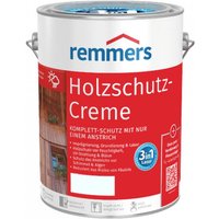 Remmers - Holzschutz-Creme 3in1 eiche hell, 0,75 Liter, tropffreie Holzlasur für aussen, 3facher Holzschutz mit Imprägnierung + Grundierung + Lasur von REMMERS