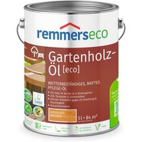 Remmers Douglasien-Öl [eco], 5 Liter, öko Douglasien Öl, aussen und innen, optimal für Douglasien Gartenmöbel oder Holzterrassen, bienenverträglich von REMMERS GMBH