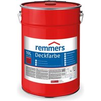 Deckfarbe schwedischrot, 10 Liter, Deckfarbe für innen und außen, Wetterschutzfarbe viele Untergründe, hochdeckend, wetterfest - Remmers von REMMERS
