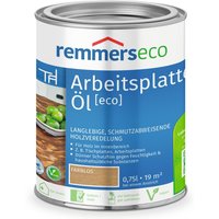 Arbeitsplatten-Öl [eco] farblos, 0,75 Liter, Arbeitsplattenöl für wasserbelastete Küchenutensilien, Arbeitsplatten, Tische und Möbel - farblos von REMMERS