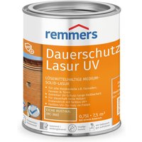 Remmers - Dauerschutz-Lasur uv eiche rustikal, 0,75 Liter, Holz UV-Schutz für außen, auch für helle Farbtöne und farblos uv+, blockfest, von REMMERS