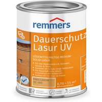 Dauerschutz-Lasur uv pinie/lärche, 0,75 Liter, Holz UV-Schutz für außen, auch für helle Farbtöne und farblos uv+, blockfest, wetterbeständig von REMMERS