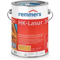 Remmers - HK-Lasur 3in1 eiche hell, 2,5 Liter, Holzlasur aussen, 3facher Holzschutz mit Imprägnierung + Grundierung + Lasur, Feuchtigkeit- und von REMMERS