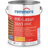 HK-Lasur 3in1 [plus] kiefer, matt, 5 Liter, Holzlasur, Premium Holzlasur außen, 3fach Holzschutz mit Imprägnierung + Grundierung + Lasur - kiefer von REMMERS