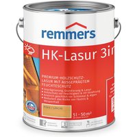 Remmers HK-Lasur 3in1 pinie/lärche, 5 Liter, Holzlasur aussen, 3facher Holzschutz mit Imprägnierung + Grundierung + Lasur, Feuchtigkeit- und von REMMERS