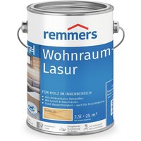 Wohnraum-Lasur farblos, 2,5 Liter, Holzlasur innen, für Möbel, Böden, Innentüren und Treppen geeignet, mit Abperleffekt - farblos - Remmers von REMMERS