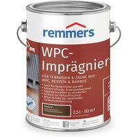 Remmers - WPC-Imprägnier-Öl braun, 2,5 Liter, wpc Öl für innen und außen, für Terrassen, Zäune oder Gartenmöbel aus wpc, Resysta und Bambus geeignet von REMMERS