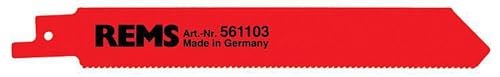 Rems Sägeblatt (150-1,8, 5 Stück, HSS-Bi flex, für Metall und nichtrostenden Stahl geeignet) 561103 R05 von Rems