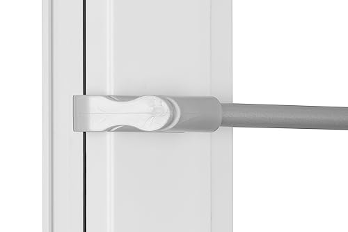 RENA Flex Gardinenstange Teleskopstange Vorhangstange für Scheibengardinen Scheibengardinenstange für Küchengardinen Bistrogardine Fenstergardinen Ausziehbar 45-75cm Silber RENA Flex Gardinenstange Teleskopstange Vorhangstange für Scheibengardinen Scheibengardinenstange für Küchengardinen Bistrogardine Fenstergardinen Ausziehbar 45-75cm Silber von RENA