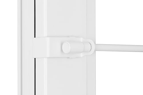 RENA Gardinenstange aus Metall Teleskopstange Vorhangstange für Scheibengardinen Scheibengardinenstange für Küchengardinen Bistrogardine Fenstergardinen Ausziehbar 45-75cm Weiß RENA Gardinenstange aus Metall Teleskopstange Vorhangstange für Scheibengardinen Scheibengardinenstange für Küchengardinen Bistrogardine Fenstergardinen Ausziehbar 45-75cm Weiß von RENA