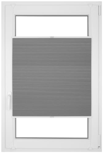 RENA Wabenplissee Thermo Plissee ohne Bohren Verdunklungsplissee Blickdicht Fenster Balkonfenster Balkontür Verdunkelung Sonnenschutz Innen Sichtschutz Hitzeschutz Grau 75x140 cm RENA Wabenplissee Thermo Plissee ohne Bohren Verdunklungsplissee Blickdicht Fenster Balkonfenster Balkontür Verdunkelung Sonnenschutz Innen Sichtschutz Hitzeschutz Grau 75x140 cm von RENA