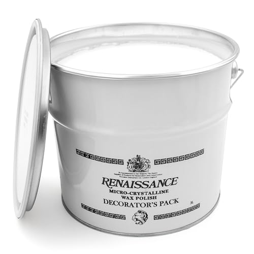 Renaissance Holzwachs und Politur - 3 Liter Klarwachs für Möbel, Eichenholz und Antik Restaurierung - Holzpflege und Restaurierung Renaissance Holzwachs und Politur - 3 Liter Klarwachs für Möbel, Eichenholz und Antik Restaurierung - Holzpflege und Restaurierung von RENAISSANCE