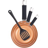 RENBERG Bratpfannenset ROYCE REECO bronze Aluminium 4 tlg. RENBERG Bratpfannenset ROYCE REECO bronze Aluminium 4 tlg. von RENBERG