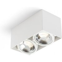 Rendl Light - Deckenstrahler james ii dimm weiss matt 230V led 2x15W 24° 3000K Rendl Light - Deckenstrahler james ii dimm weiss matt 230V led 2x15W 24° 3000K von RENDL LIGHT