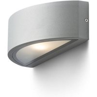 Wandleuchte lesa silber grau 230V E27 26W IP54 von RENDL LIGHT