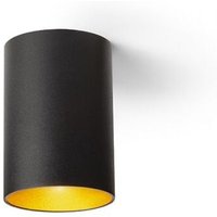 Zylindrische Deckenleuchte connor schwarz/gold 230V led GU10 10W Zylindrische Deckenleuchte connor schwarz/gold 230V led GU10 10W von RENDL LIGHT