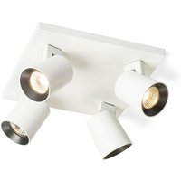 Rendl Light - Deckenstrahler kenny iv weiß/schwarz 230V GU10 4x35W von RENDL LIGHT