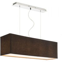 Rendl Light - Kronleuchter Pendelleuchte lope 80 schwarz Nickel matt 230V E27 4x42W von RENDL LIGHT