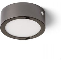 Deckenleuchte hue r 9 schwarz chrom 230V led 6W 3000K Deckenleuchte hue r 9 schwarz chrom 230V led 6W 3000K von RENDL LIGHT