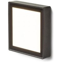 Deckeneinbauleuchte dejavu sq 9 schwarz 230V led 3.5W IP65 3000K von RENDL LIGHT
