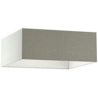 Rendl Light - Schirm tempo 50/19 Schirm Chintz hellgrau /pvc weiss max. 23W von RENDL LIGHT