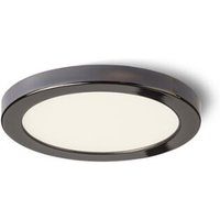 Deckenleuchte hue r 9 schwarz chrom 230V led 6W 3000K von RENDL LIGHT