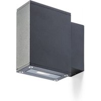 Wandspot dixie 4x12 schwarz 230V/700mA led 2x3W 48° IP54 3000K Wandspot dixie 4x12 schwarz 230V/700mA led 2x3W 48° IP54 3000K von RENDL LIGHT