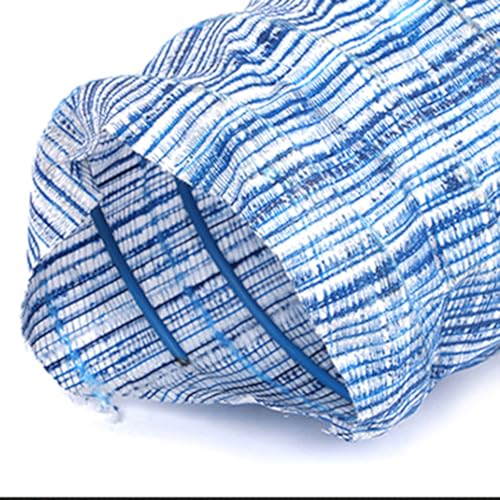 Drainagerohr Flexibles Abflussrohr Aus Vliesstoff, Weiche Infiltrationswellrohre Für Den Außenbereich Für Niedrige Bereiche, Drainagerohr(Blue,Dia 2"/5cm - 7m(23ft) L) von RENLXFI