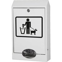 RENNER Hundekotbeutelspender Typ 7077-10 zur Wand- oder Pfostenbefestigung, kobaltblau von RENNER