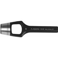 [NEUWERTIG] B-Ware Rennsteig Henkellocheisen Werkzeug Ausstanzer Lochdurchmesser 46 Mm Schwarz von RENNSTEIG