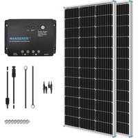 Renogy - 12 v 200 w monokristallines Solarpanel-Kit mit 30 a PWM-Laderegler für 12 V-Batterien und Wohnwagen Renogy - 12 v 200 w monokristallines Solarpanel-Kit mit 30 a PWM-Laderegler für 12 V-Batterien und Wohnwagen von RENOGY