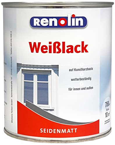 Ren Weißlack 750ml SKML 9310 seidenmatt von RENOLIN