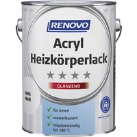 RENOVO Acryl Heizkörperlack glänzend, weiß - weiss von RENOVO