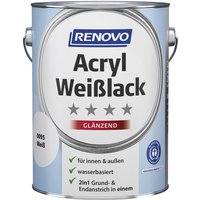 RENOVO Acryl Weisslack glänzend, weiss von RENOVO