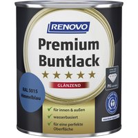 RENOVO Buntlack glänzend »Premium«, himmelblau RAL 5015 von RENOVO
