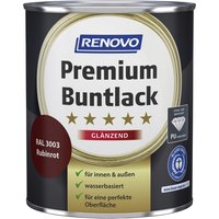 RENOVO Buntlack glänzend »Premium«, rubinrot RAL 3003 von RENOVO