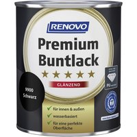 RENOVO Buntlack glänzend »Premium«, schwarz RAL 9900 von RENOVO
