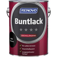 RENOVO Buntlack hochglänzend, schwarz von RENOVO