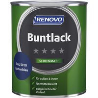 RENOVO Buntlack seidenmatt, enzianblau RAL 5010 von RENOVO