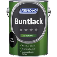 RENOVO Buntlack seidenmatt, schwarz von RENOVO