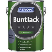 RENOVO Buntlack seidenmatt, taubenblau RAL 5014 von RENOVO