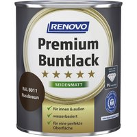 RENOVO Buntlack seidenmatt »Premium«, nussbraun RAL 8011 von RENOVO
