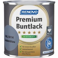 RENOVO Buntlack seidenmatt »Premium«, taubenblau RAL 5014 von RENOVO
