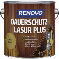 RENOVO Dauerschutzlasur seidenglänzend »PLUS«, eiche - braun von RENOVO