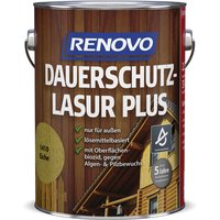 RENOVO Dauerschutzlasur seidenglänzend »PLUS«, eiche - braun von RENOVO