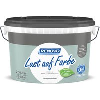 RENOVO Dispersion »Lust auf Farbe«, Eukalyptusfreude, 2,5 l, matt - gruen von RENOVO
