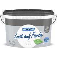 RENOVO Dispersion »Lust auf Farbe«, Nebeltraum, 2,5 l, matt - grau von RENOVO